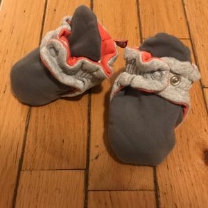 2 pairs of Zutano booties